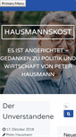 Mobile Screenshot of peter-hausmann.net